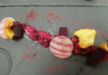 Un philtre d'amour rosé et sa panna cotta