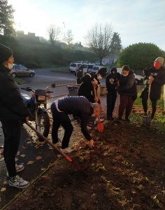 réalisation d'un jardin potager au lycée Claudel réalisation d'un jardin potager au lycée Claudel