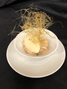 Crème glacée au foin