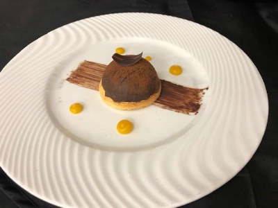 Dessert patate douce chocolat