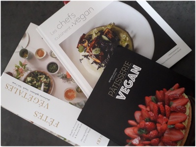 brochures, plaquettes, recettes véganes de VegOresto