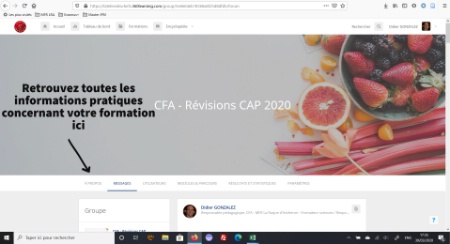 Ecran atelier des chefs