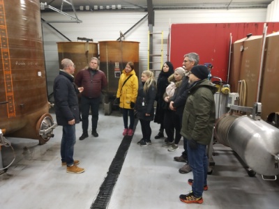 visite domaine Gardien : visite de la cave et dégustation