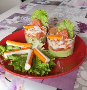 Atelier : confection d'une entrée autour de l'avocat et des crevettes