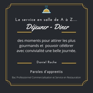 3 citations par semaine seront publiées sur la page facebook de l'école