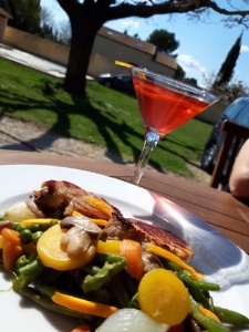filet mignon à l'orange et le Présidente de Audrey