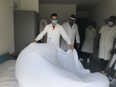 Hébergement avec application des règles de sécurité sanitaire