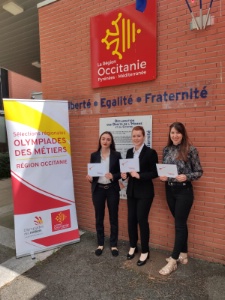 Shanon Bernard (Restaurant), Emma Hassler (Réception), Manon Bernabeu (Sommellerie),