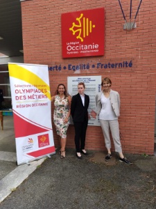 Nathalie Florentin , et Emma Hassler , coachée par Caroline Chambon