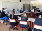 Rentrée des élèves de mention complémentaire Organisateur de réceptions  au  Lycée Des Métiers Condorcet Arcachon 