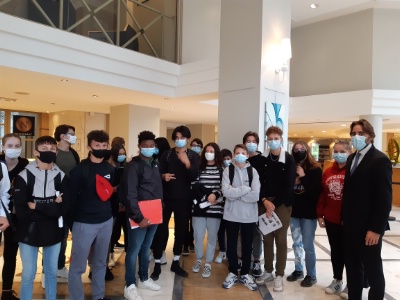 Road trip hôtelier dans Vichy pour les élèves du lycée Valery Larbaud
