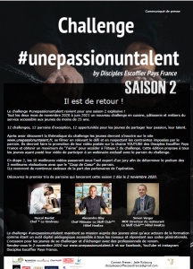2ème édition du concours #unepassionuntalent 2ème édition du concours #unepassionuntalent