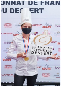 Championne de France du Dessert Professionnelle Morgane Raimbaud