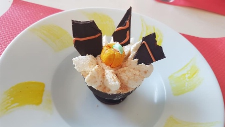 Exotique Halloween en coupe