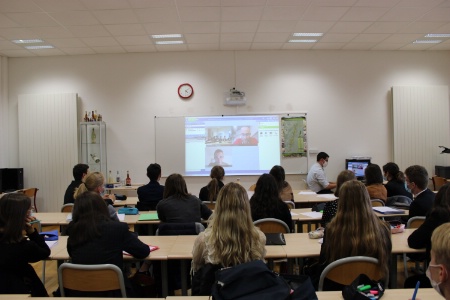visioconférences avec des anciens élèves