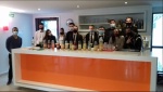 École hôtelière d'Avignon : les élèves de mention complémentaire Barman en Master Class