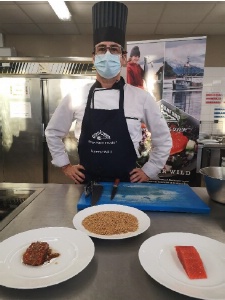 Franck Joly Chef formateur du Lycée Guillaume Tirel en partance pour le Lycée Hôtelier en nouvelle Calédonie