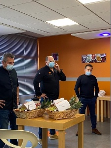 Le jury : Pierre Reboul, Cédric Manzoni, Éric Rolland