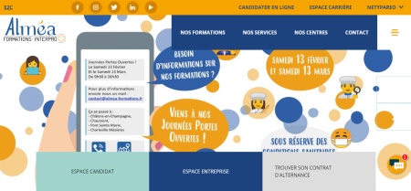 Alméa 08 Journées portes ouvertes : les samedis 13 février et 13 mars 2021 de 9h30 à 16h30 Alméa 08 Journées portes ouvertes : les samedis 13 février et 13 mars 2021 de 9h30 à 16h30