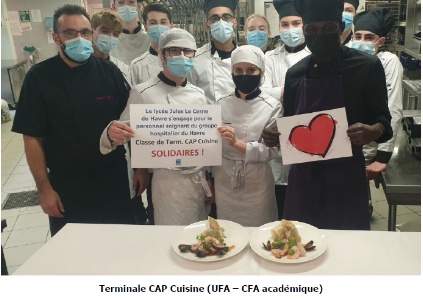 Terminale CAP Cuisine UFA Le Cesne