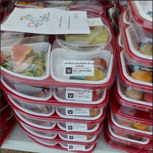 Les plateaux-repas