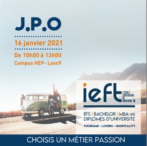 Journées portes ouvertes le samedi 16 janvier 2021 Journées portes ouvertes le samedi 16 janvier 2021