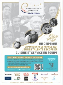 Championnat de France Jeunes Talents Escoffier 2021 : Sélection régionales Championnat de France Jeunes Talents Escoffier 2021 : Sélection régionales