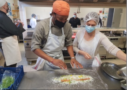 Plats cuisinés par les apprentis Art de la cuisine
