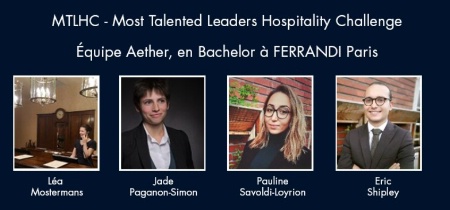 L'équipe AETHER e Bachelor à Ferrandi Paris L'équipe AETHER e Bachelor à Ferrandi Paris