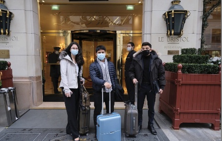 les étudiants de la Luxury Hotelschool en visite au Bristol