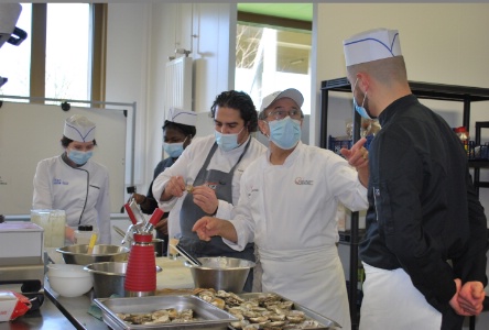 Chefs étoilés à Carantec et Julien Marseault et Patrick Jeffroy