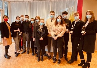 intervention BIVB d'Elise Lemoine au lycée de Challes les Eaux