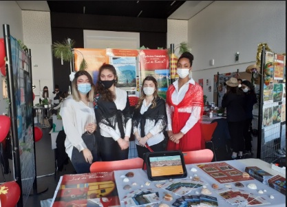 Equipe des Pyrénées-Orientales : Méline, Emma, Pauline et Jennifer