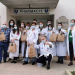 Le CFA Médéric a livré plus de 100 repas à l'hôpital de la Pitié-Salpêtrière