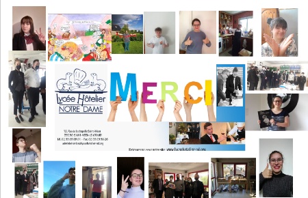 Photos d'élèves prises en distanciel, d'autres prises sur place au CDI, ainsi que l'affiche gagnante 'Spécial 25 ans du CDI'...