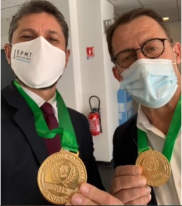 Ismaël Menault et Michel Sarran