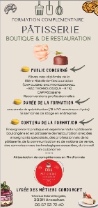 FCIL « Pâtisserie : Boutique & et de restauration» FCIL « Pâtisserie : Boutique & et de restauration»