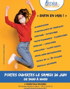 Journée « Portes Ouvertes » le Samedi 26 juin 2021 Journée « Portes Ouvertes » le Samedi 26 juin 2021