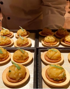 Tarte Tatin revisitée à l'estragon