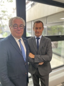 Didier Chenet (à gauche), et Bruno de Monte. Didier Chenet (à gauche), et Bruno de Monte.