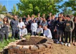 Réception de chantier de la spirale aromatique du Lycée Jean Vigo