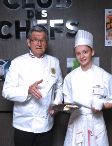 Juline Braun (2ème prix ) et Guy Legay