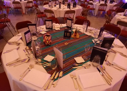 mise en place de la salle