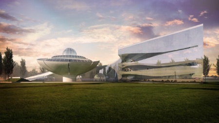 Sur le site du Futuroscope, le bâtiment Fleur de Lotus devra être rénové pour accueillir la formation initiale et professionnelle. Un nouveau bâtiment lui sera adjoint. Sur le site du Futuroscope, le bâtiment Fleur de Lotus devra être rénové pour accueillir la formation initiale et professionnelle. Un nouveau bâtiment lui sera adjoint.