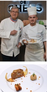 Rémi Burgunder, sa recette : «Foie Gras en terre-mer »