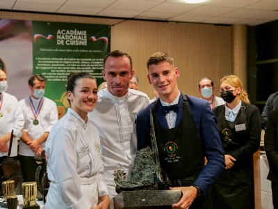 Le binôme vainqueur du Trophée Avenir Raymond Vaudard Le binôme vainqueur du Trophée Avenir Raymond Vaudard