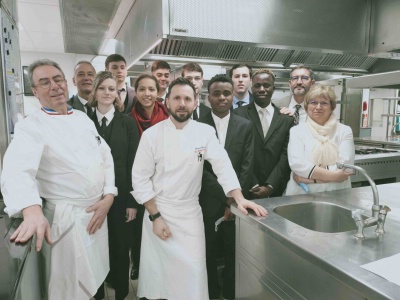 Au Bristol avec le Chef Franck Leroy