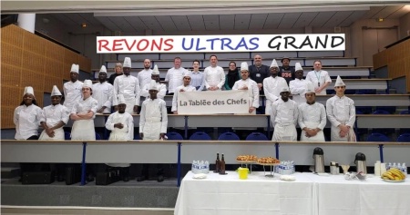 Les apprentis de Stelo Formation CEFAA avec l'association 'Rêvons Ultra Grand'