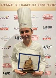 Elsa Molton CFA Médéric, À Paris (75) Dessert : « Mon Bouddh'agrume »