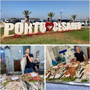 Porto Cesareo et son marché aux poissons